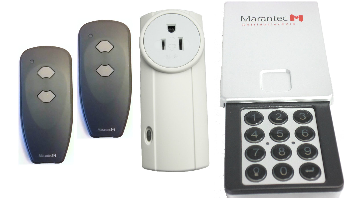 75424PKG Marantec Receiver Set with Keypad and Two Remotes
