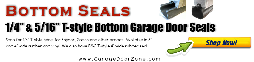 Shop for bottom garage door seals