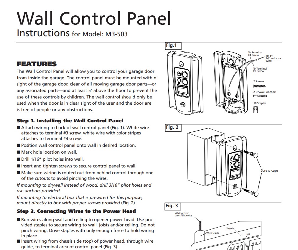 M3-543 instructions cover